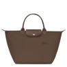 Longchamp –  Sac porté main Le Pliage green M
